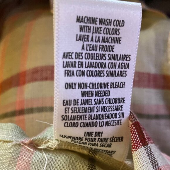 August Max Women's Linen Long Sleeve Button Up Shirt Size 1X NEW NWT - Picture 9 of 9